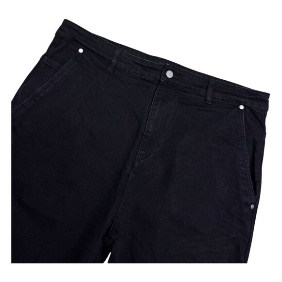 ZANEROBE Distressed Luxury Designer Streetwear Black Denim Jeans Mens 38x30 - Picture 5 of 6